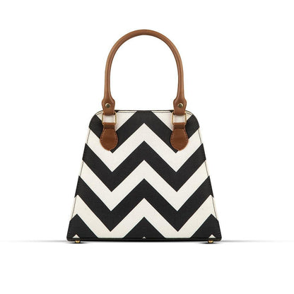 Chic Chevron Handbag – Bold & Stylish