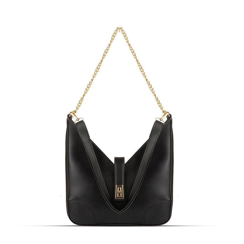 Luxury Black Elegance: The Perfect Statement Bag