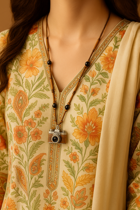 Vintage Camera Necklace – A Perfect Gift for Photography Lovers